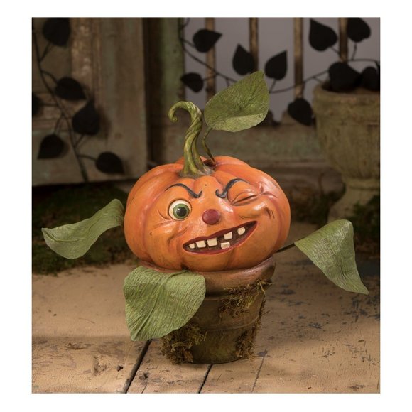 Bethany Lowe Cheeky Pumpkin Perrenial - Picture 1 of 4